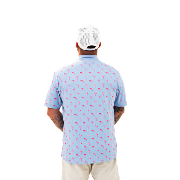Birdie Blue Polo - Adults