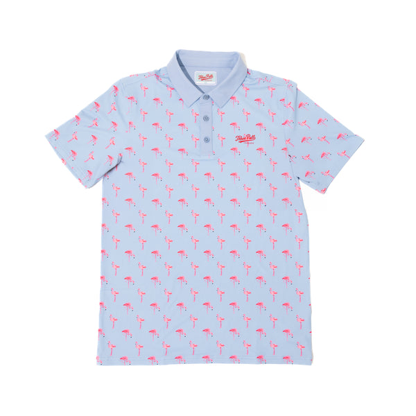 Birdie Blue Polo - Kids