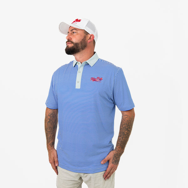 Mooloolaba Stripe Polo - Adults