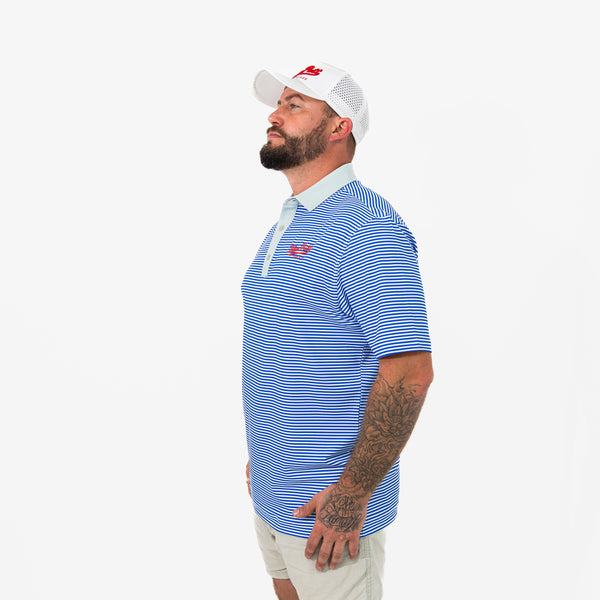 Mooloolaba Stripe Polo - Adults