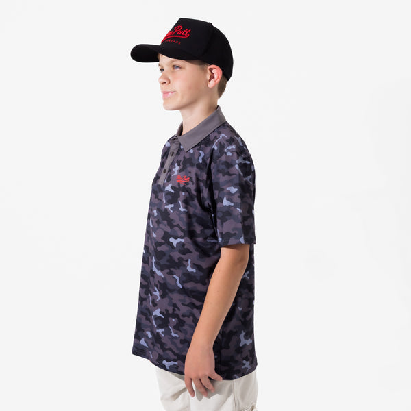 Coolum Camo Polo - Kids