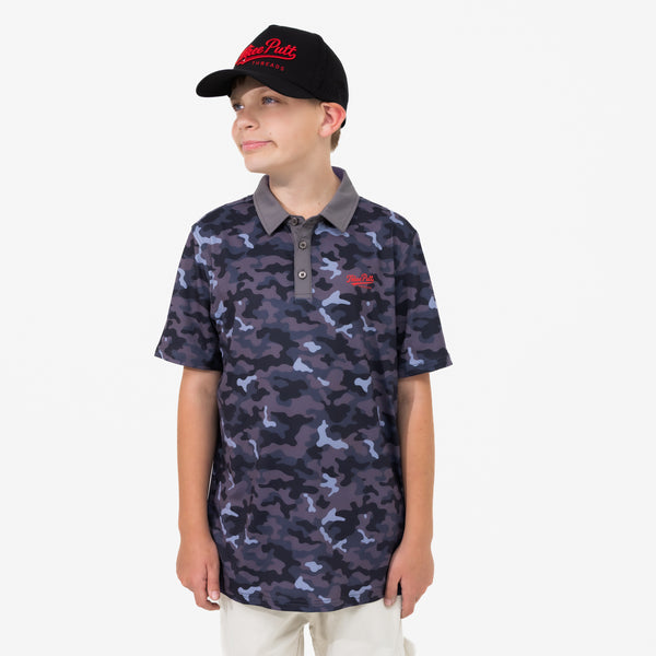 Coolum Camo Polo - Kids